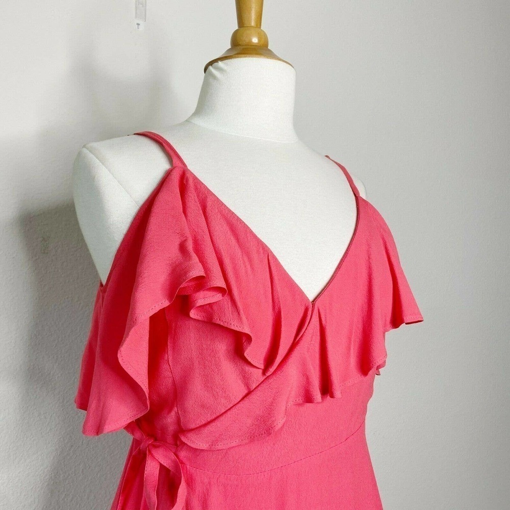 Cupcakes and Cashmere Morena Ruffle Wrap Dress - Picture 4 of 12